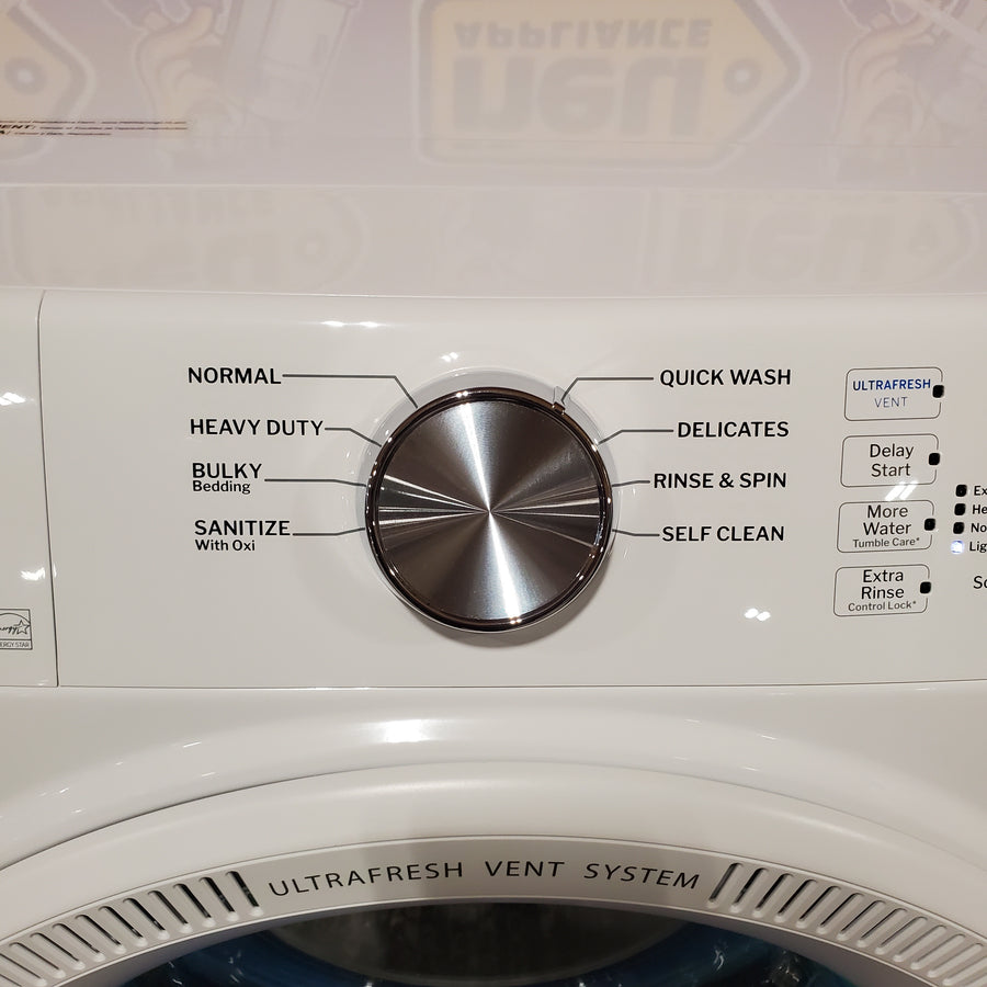 GE® ENERGY STAR® 4.6 cu. ft. Capacity Smart Front Load Washer with UltraFresh Vent System with OdorBlock™ GFW350SSYWW - Open Box