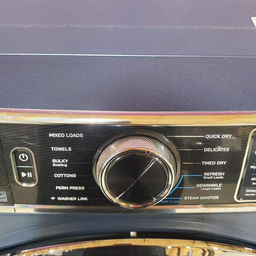 GE Profile Smart Front Load Electric 7.8 Cu. Ft. Capacity Dryer with Steam and Sanitize Cycle PFD87ESPVRS - Open Box