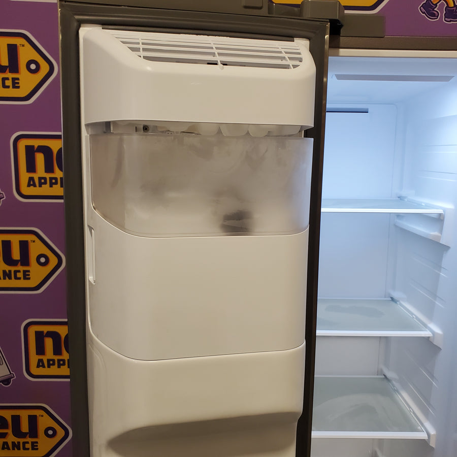 Samsung 36 in. 22 cu. ft. Counter Depth Smart Side by Side Refrigerator in Fingerprint-Resistant Stainless Steel RS22T5201SR - Scratch & Dent (Minor)