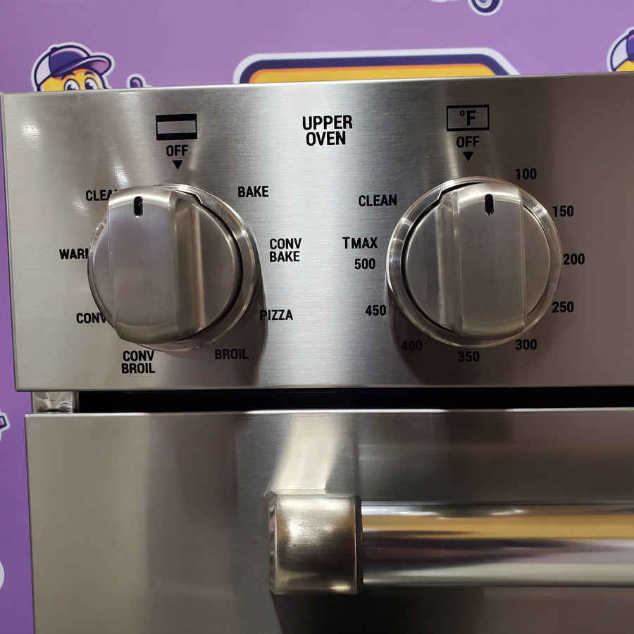 Bertazzoni 30" Built-In Double Electric Convection Wall Oven Self-Clean in Stainless Steel MAST30FDEXV - Scratch & Dent (Minor)