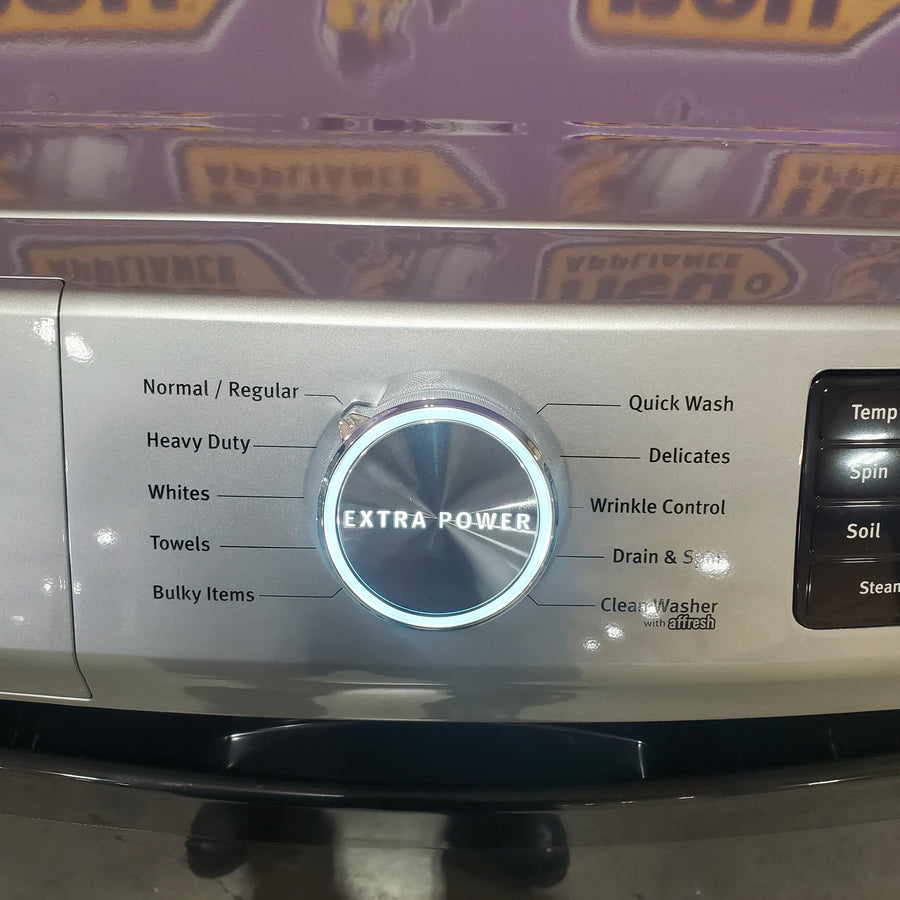Maytag 4.5-cu ft High Efficiency Stackable Steam Cycle Front-Load Washer MHW5630HC - Scratch & Dent (Minor) and Maytag 7.3-cu ft Stackable Vented ENERGY STAR Electric Dryer MED5630HC - Scratch & Dent (Minor)