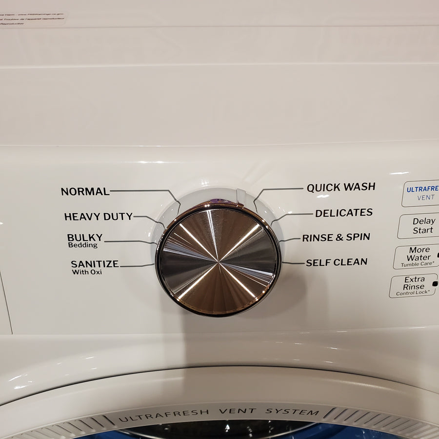 GE® ENERGY STAR® 4.6 cu. ft. Capacity Smart Front Load Washer with UltraFresh Vent System with OdorBlock™ GFW350SSYWW - Scratch & Dent (Minor)