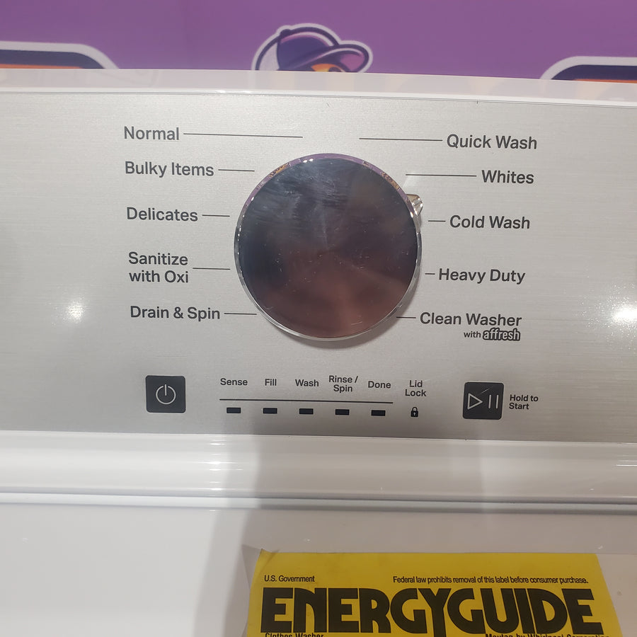 Maytag 4.2 Cu. Ft. Capacity Top Load Washer in White MTW4205SW - Scratch & Dent (Minor)