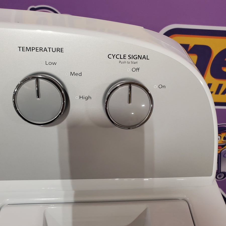 Whirlpool Top Load 3.5 Cu. Ft. Washer with Deep Water Wash Option WTW4816FW - Scratch & Dent (Major) and Whirlpool Vented 7.0 Cu. Ft. Electric Dryer WED4815EW - Scratch & Dent (Minor)