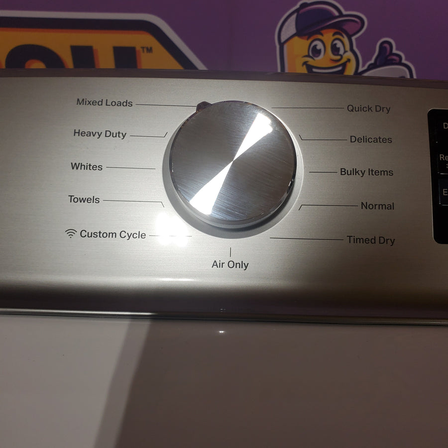 Maytag 7.4 Cu. Ft. Top Load Electric Dryer with Extra Power and Advanced Moisture Sensing MED6205RW - Scratch & Dent (Minor)