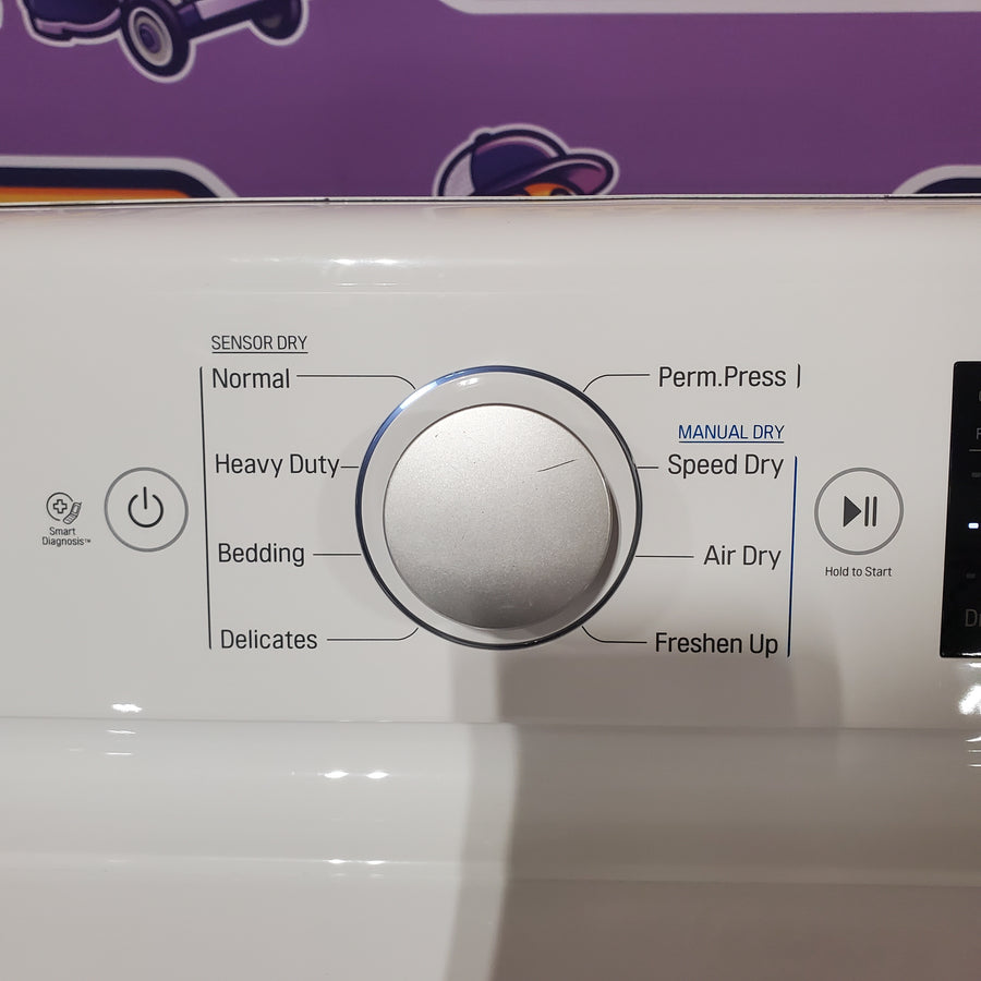 LG White Top Load 5.0 Cu. Ft. Mega Capacity Washer with TurboDrum Technology WT7150CW - Certified Refurbished and LG 7.3-cu ft Vented Gas Dryer in White 16301 - DLG7101W - Certified Refurbished
