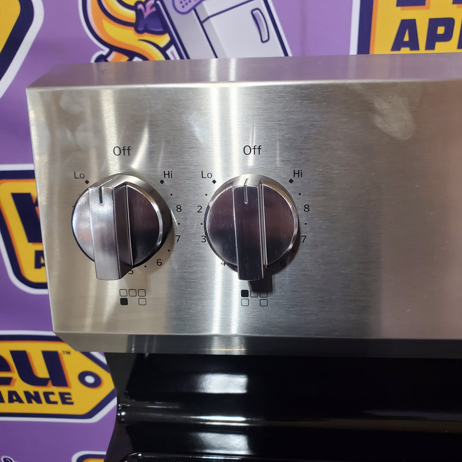 GE Stainless Steel Free-Standing Electric Range with Crisp Mode GRF500PVSS - Scratch & Dent (Minor)