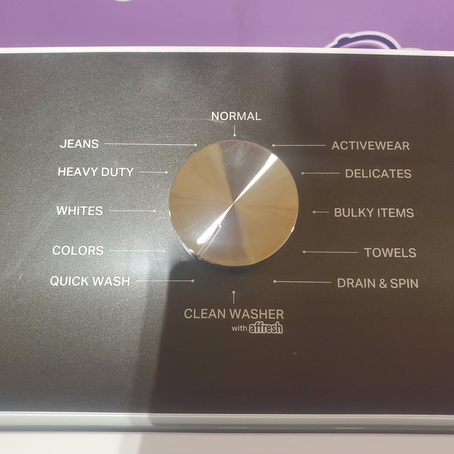 Whirlpool Top Load 4.7 Cu. Ft. Washer in White with 2-in-1 Removable Agitator WTW5057LW - Open Box and Whirlpool 7.0 cu. ft. Electric Dryer with Hamper Door WED5010LW - Scratch & Dent (Minor)