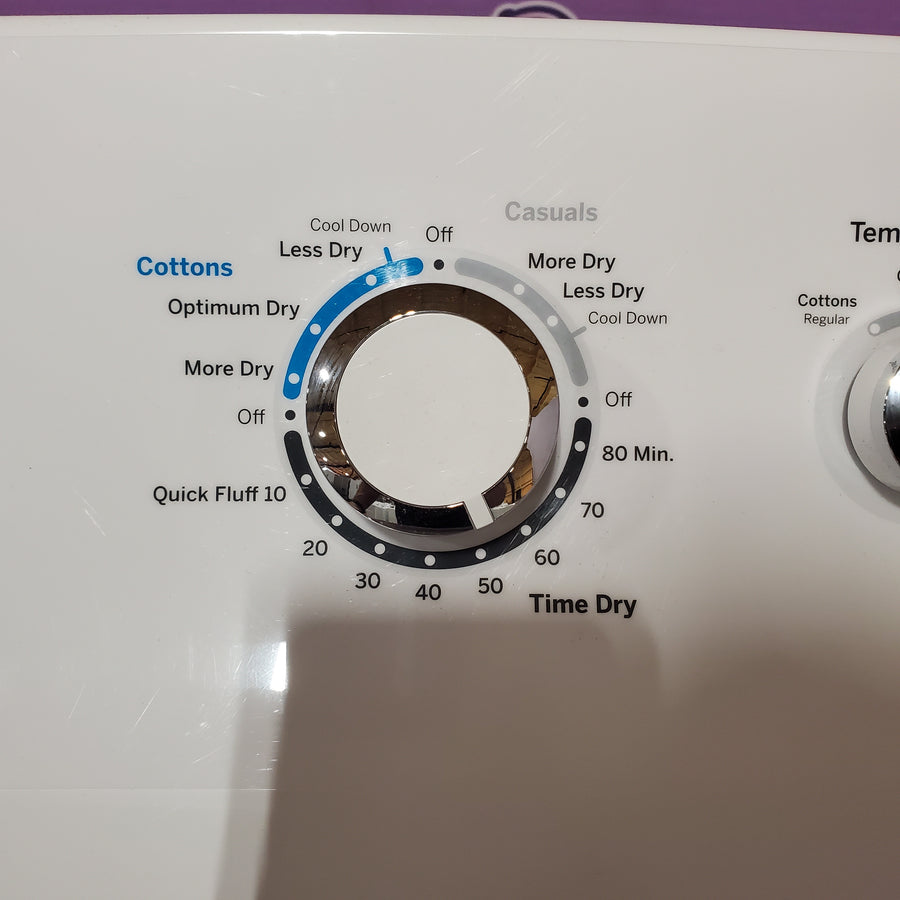 GE® 4.5 cu. ft. Capacity Washer with Stainless Steel Basket in White GTW465ASNWW - Certified Refurbished and GE® 7.2 cu. ft. Capacity Aluminized Alloy Drum Gas Dryer GTD33GASKWW - Certified Refurbished