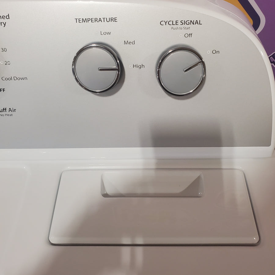 Whirlpool White Electric Extra Large 7.0 Cu. Ft. Dryer with Wrinkle Shield 22142789 - WED4815EW - Open Box