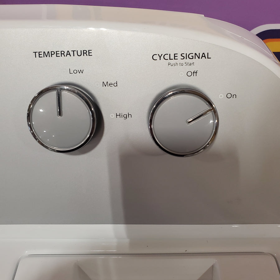 Whirlpool White Electric Extra Large 7.0 Cu. Ft. Dryer with Wrinkle Shield WED4815EW - Certified Refurbished