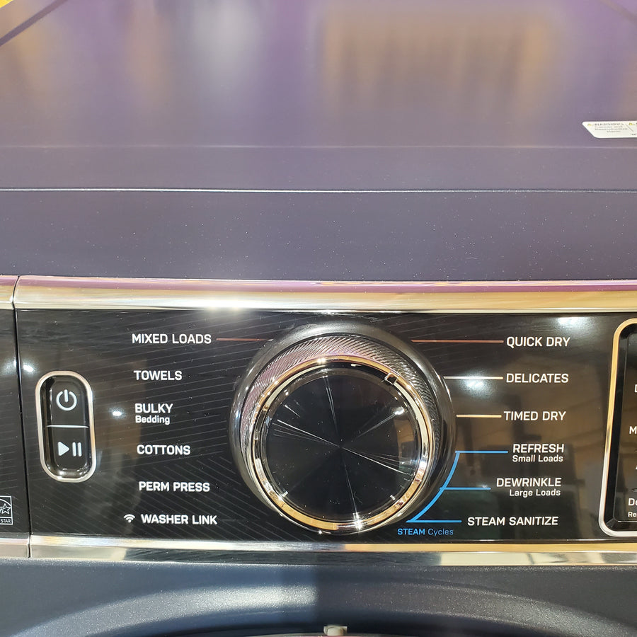 GE Profile Smart Front Load Electric 7.8 Cu. Ft. Capacity Dryer with Steam and Sanitize Cycle PFD87ESPVRS - Open Box