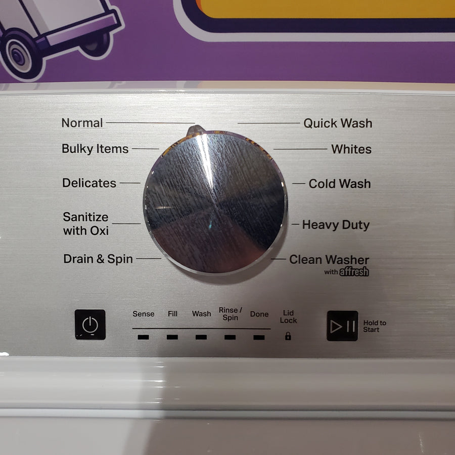 Maytag 4.2 Cu. Ft. Capacity Top Load Washer in White MTW4205SW - Scratch & Dent (Minor)