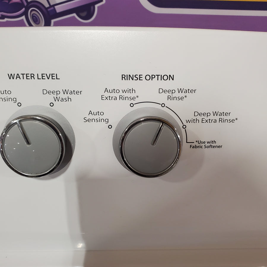Whirlpool White Top Load 3.8 Cu. Ft. Washer with Late Lid Lock WTW4655JW2 - Certified Refurbished and Whirlpool 7.0 cu. ft. Electric Dryer with Auto-Moisture Sensing WED4850HW - Certified Refurbished