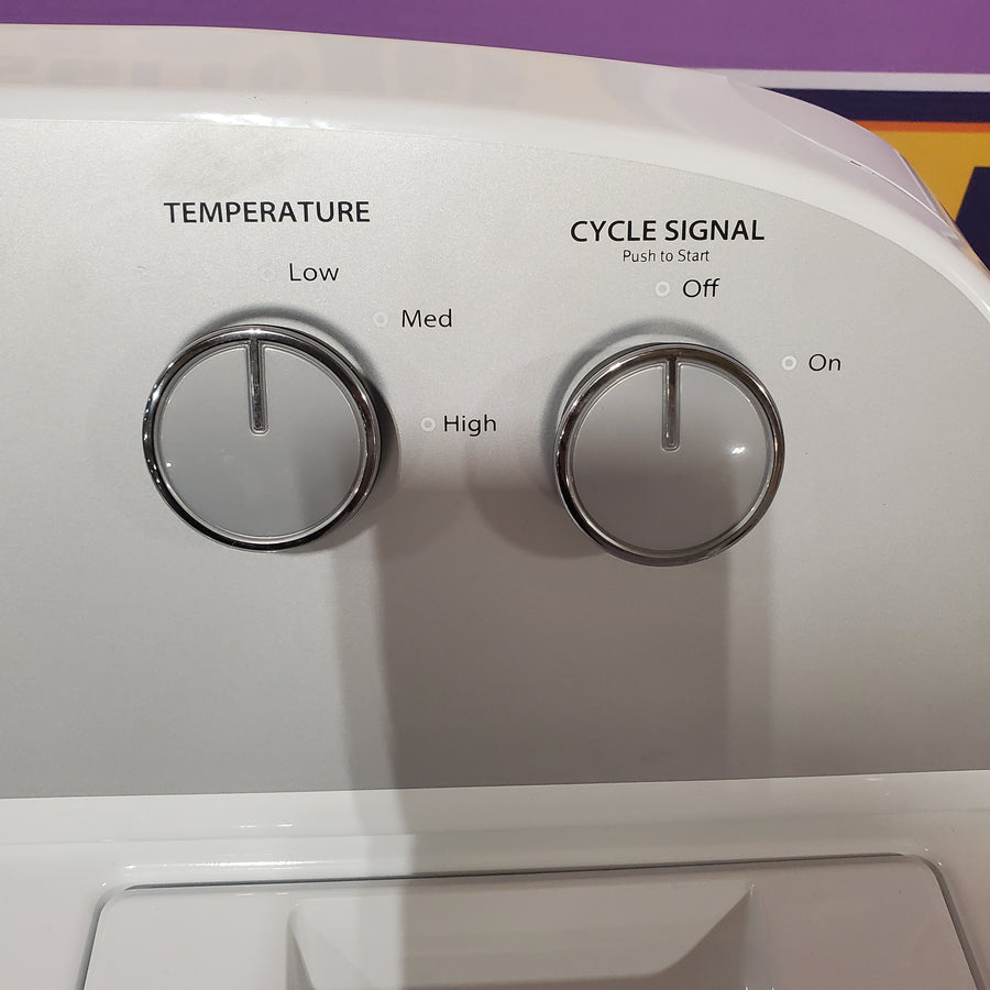 Whirlpool White Electric Extra Large 7.0 Cu. Ft. Dryer with Wrinkle Shield 22421741 - WED4815EW - Scratch & Dent (Minor)