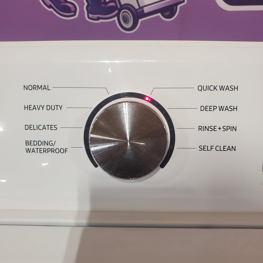 Samsung 4.5 cu. ft. Top Load Washer with Vibration Reduction Technology+ in White WA45T3200AW - Certified Refurbished