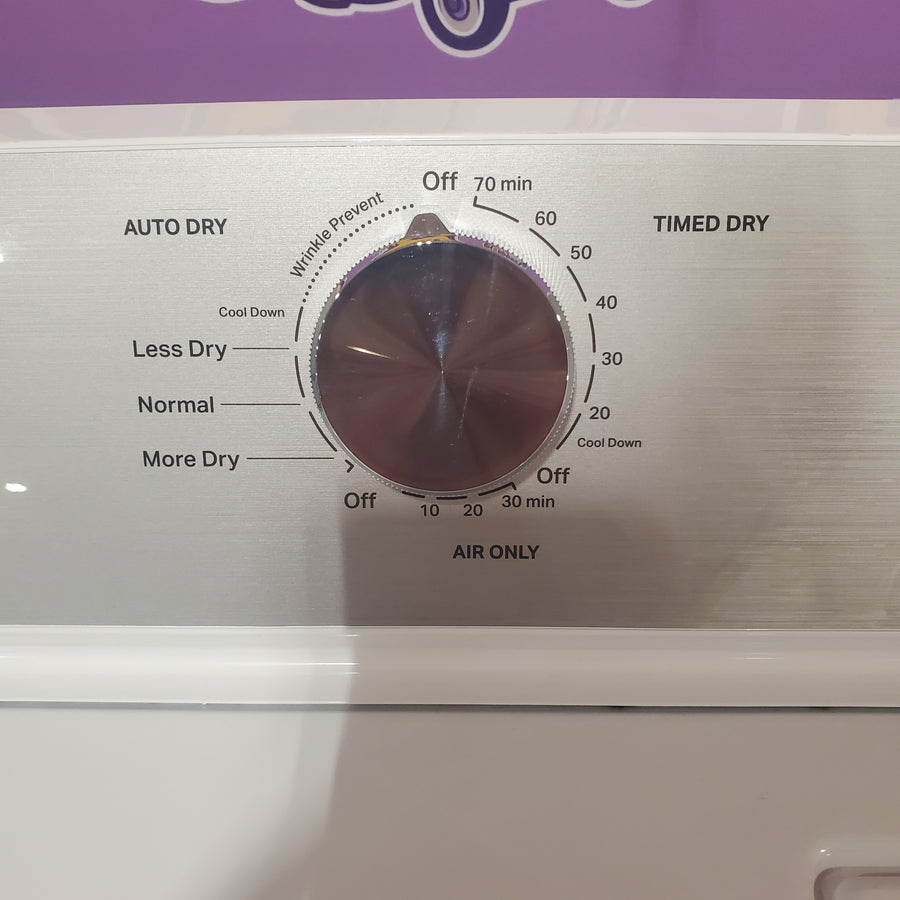 Maytag 4.2 Cu. Ft. Capacity Top Load Washer in White MTW4205SW - Scratch & Dent (Minor) and MayTag 7.0 cu. ft. Top Load Electric Wrinkle Prevent Dryer MED4500MW - Scratch & Dent (Minor)