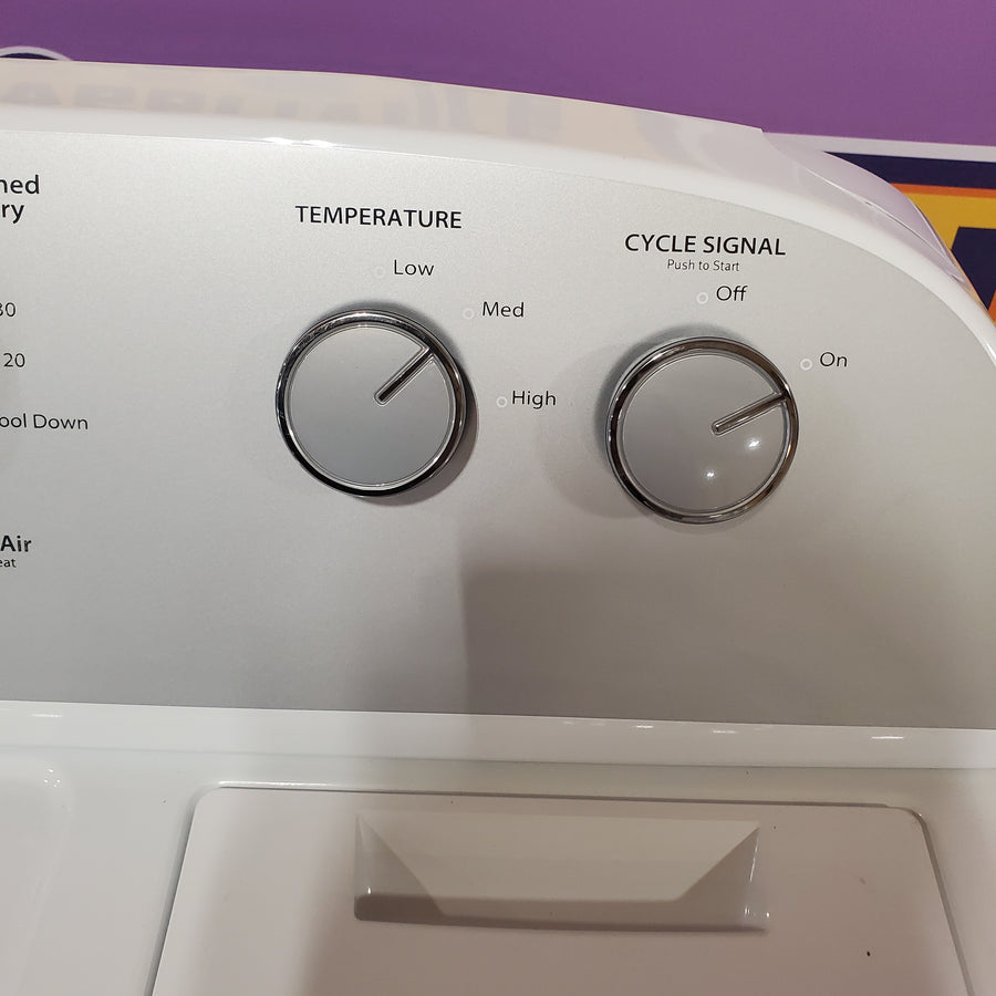 Whirlpool White Electric Extra Large 7.0 Cu. Ft. Dryer with Wrinkle Shield WED4815EW - Open Box