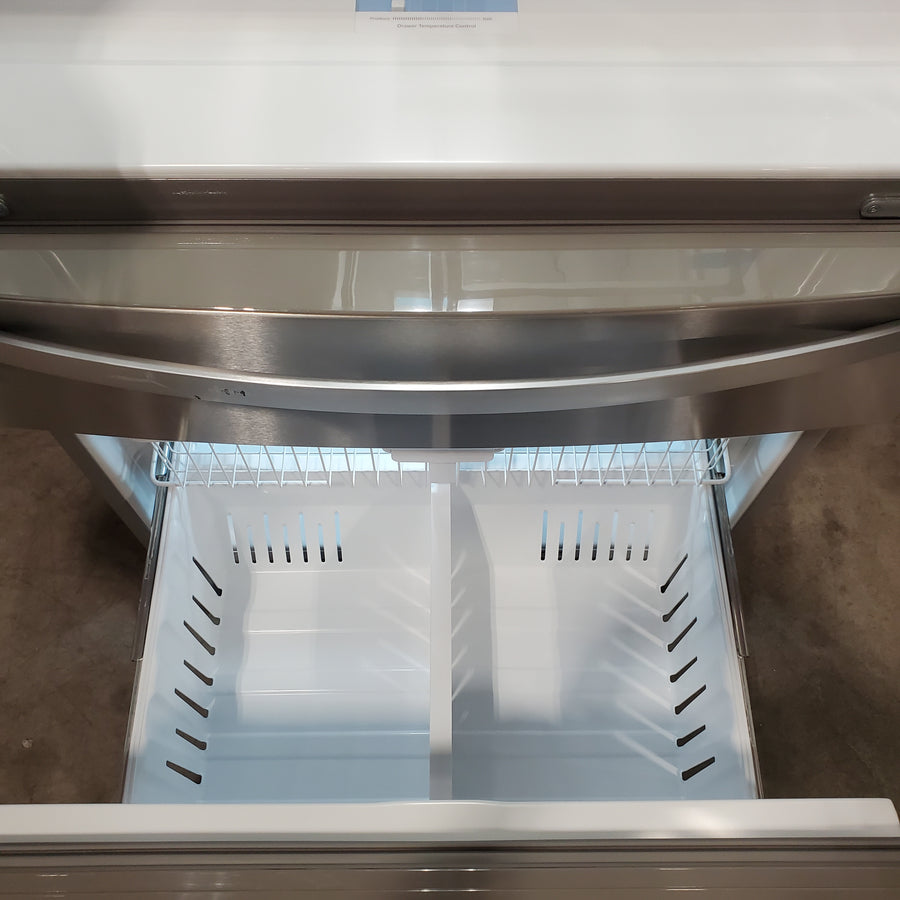 Whirlpool French Door Bottom Mount Refrigerator in Fingerprint Resistant Stainless Steel 22121507 - WRMF3636RZ - Scratch & Dent (Moderate)