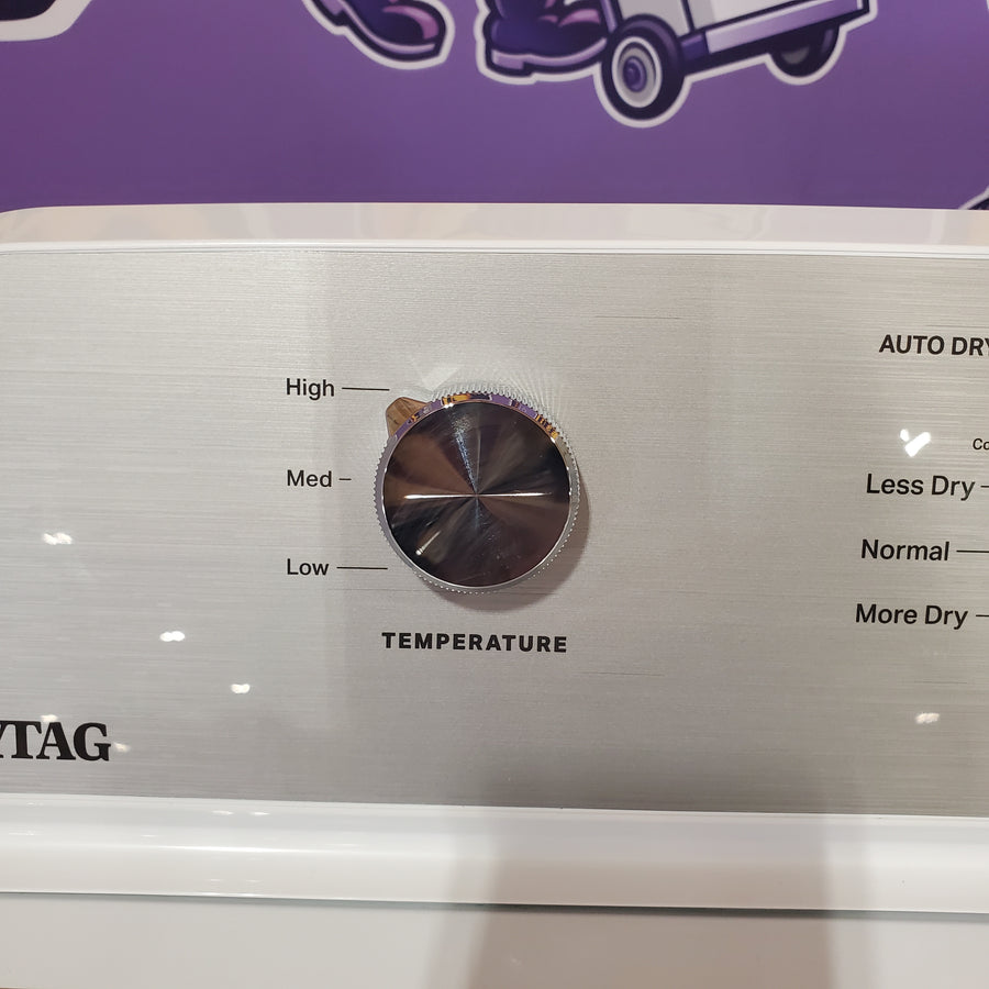 Maytag 4.2 Cu. Ft. Capacity Top Load Washer in White MTW4205SW - Scratch & Dent (Minor) and MayTag 7.0 cu. ft. Top Load Electric Wrinkle Prevent Dryer 16266 - MED4500MW - Scratch & Dent (Minor)