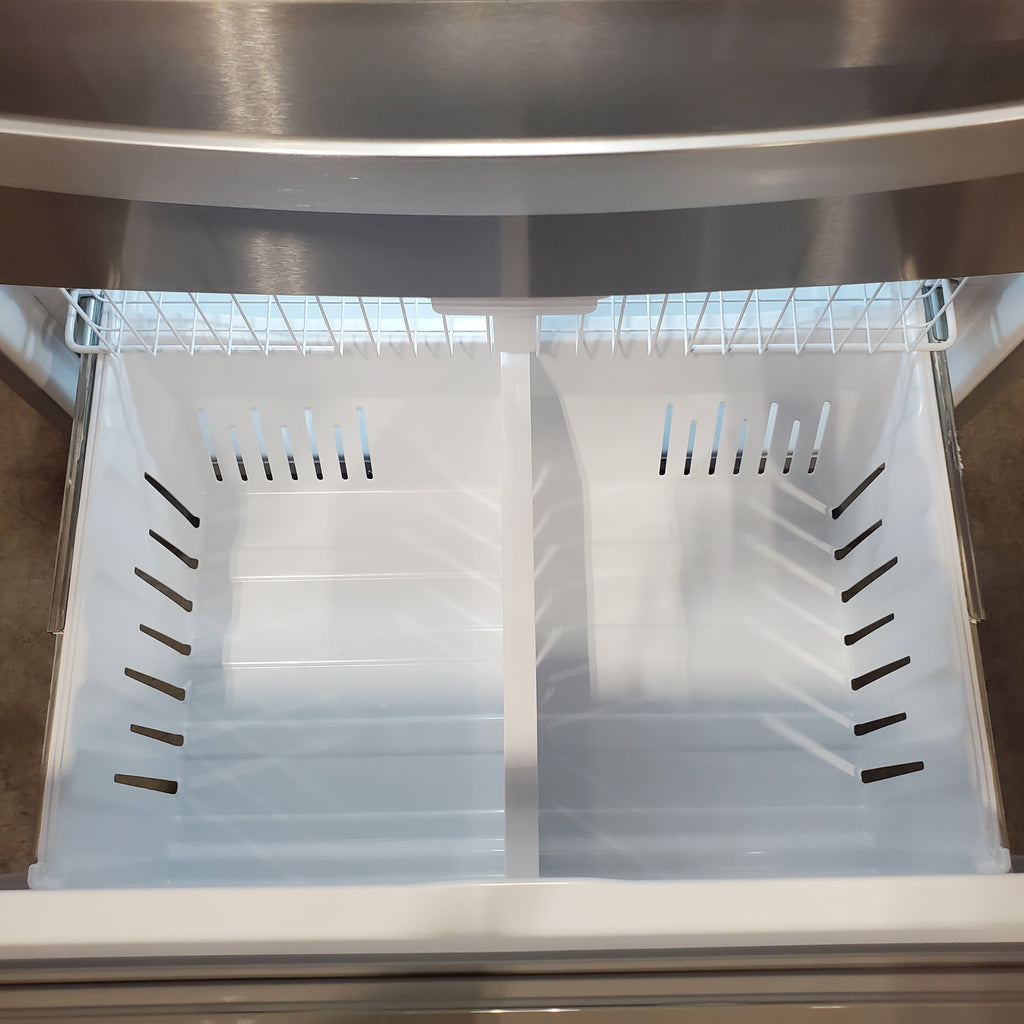 Whirlpool French Door Bottom Mount Refrigerator in Fingerprint Resistant Stainless Steel 22121491 - WRMF3636RZ - Scratch & Dent (Moderate)