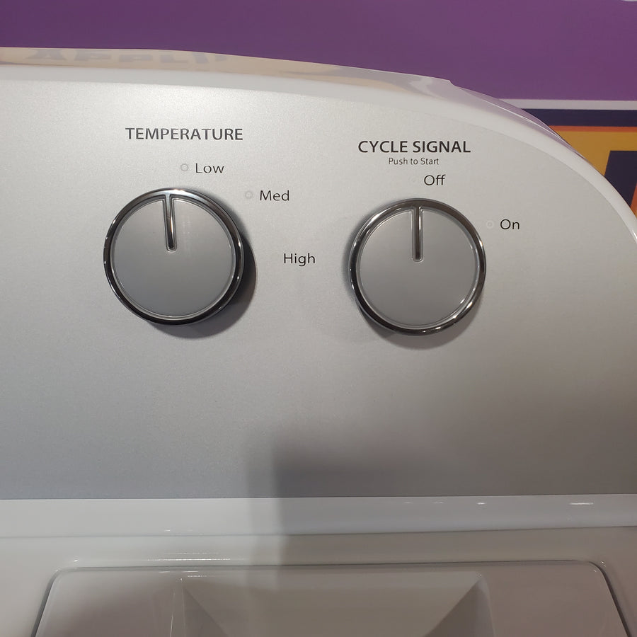 Whirlpool White Electric Extra Large 7.0 Cu. Ft. Dryer with Wrinkle Shield WED4815EW - Open Box