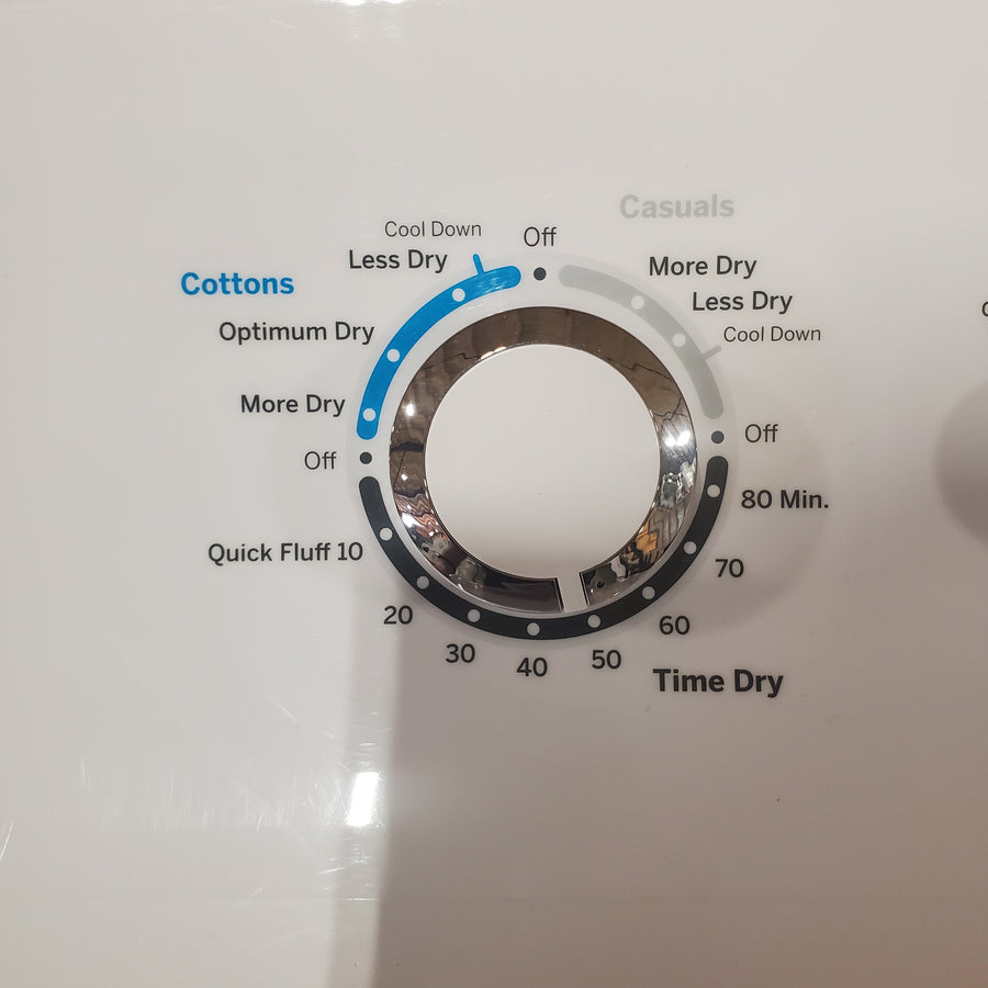 GE® 7.2 cu. ft. Capacity Aluminized Alloy Drum Electric Dryer GTD33EASKWW - Certified Refurbished