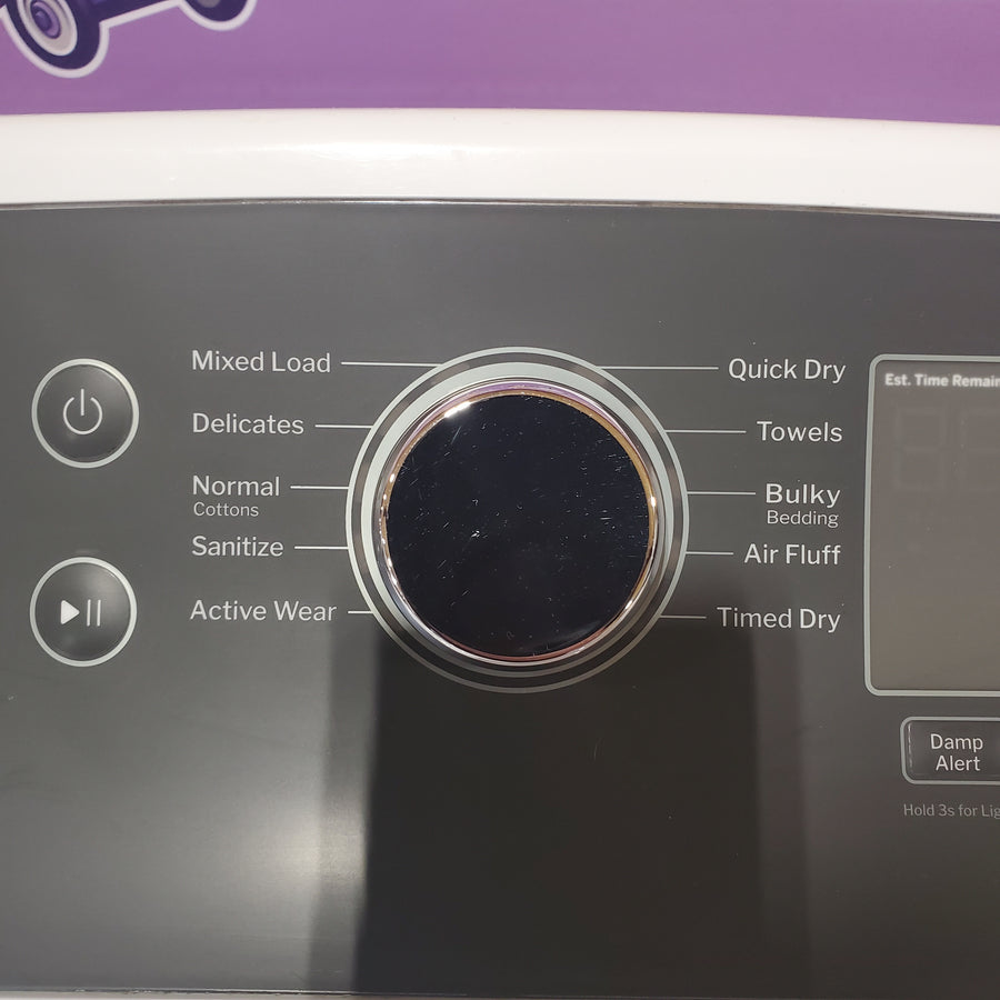 GE Electric 7.4 Cu. Ft. Front Load Dryer with Sensor Dry in White GTD58EBSVWS - Certified Refurbished