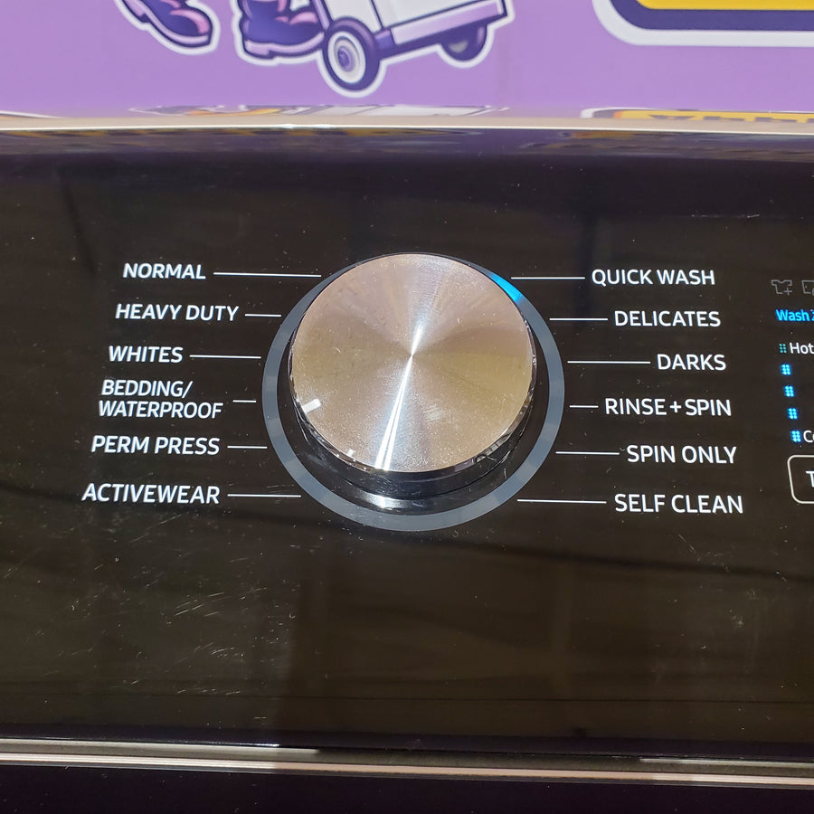 Samsung 5.0 cu. ft. High Efficiency Top Load Washer with Active WaterJet in Champagne WA50T5300AC - Certified Refurbished