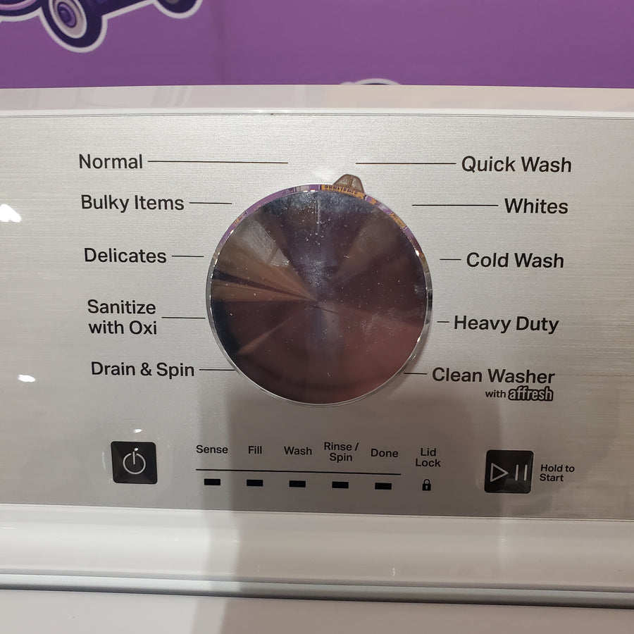 Maytag 4.2 Cu. Ft. Capacity Top Load Washer in White MTW4205SW - Scratch & Dent (Minor)