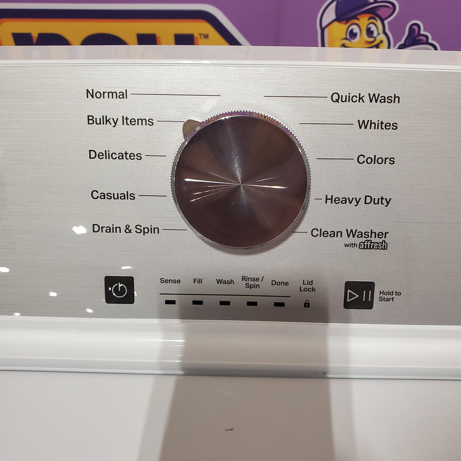 Maytag Top Load 4.5 Cu. Ft. Washer with Deep Fill in White MVW4505MW - Scratch & Dent (Moderate)