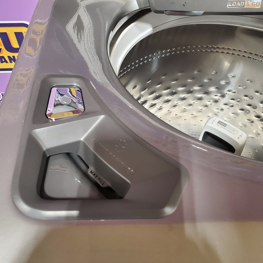 Whirlpool Chrome Shadow 5.2 - 5.3 cu. ft. ENERGY STAR Top Load Washer with 2 in 1 Removable Agitator and Load & Go™ Dispenser WTW8127LC - Open Box