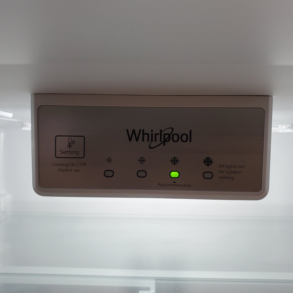 Whirlpool 18 Cu. Ft. 28" Wide Refrigerator in Stainless Steel 22521662 - WRT518SZFM - Open Box