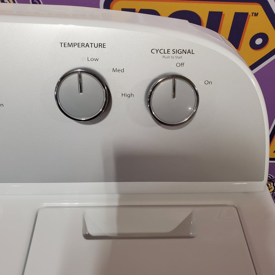 Whirlpool White Electric Extra Large 7.0 Cu. Ft. Dryer with Wrinkle Shield 22142781 - WED4815EW - Open Box