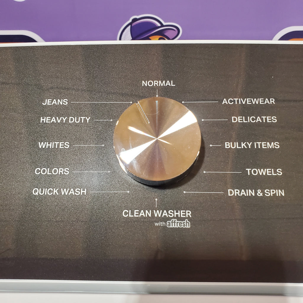 Whirlpool Top Load 4.7 Cu. Ft. Washer with 2-in-1 Removable Agitator in White WTW5057LW - Open Box and Whirlpool 7.4 cu. ft. White Electric Dryer with Steam and Advanced Moisture Sensing Technology, ENERGY STAR 16263 - WED8127LW - Scratch & Dent (Minor)
