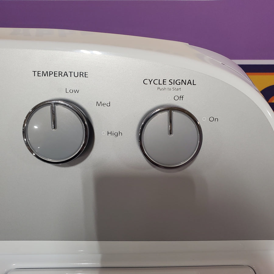 Whirlpool 3.8–3.9 Cu. Ft.  Top Load Washer with 2 in 1 Removable Agitator and Soil Level Selection WTW4957PW - Certified Refurbished and Whirlpool 7-cu ft Vented Electric Dryer WGD4815EW - Open Box (Copy)