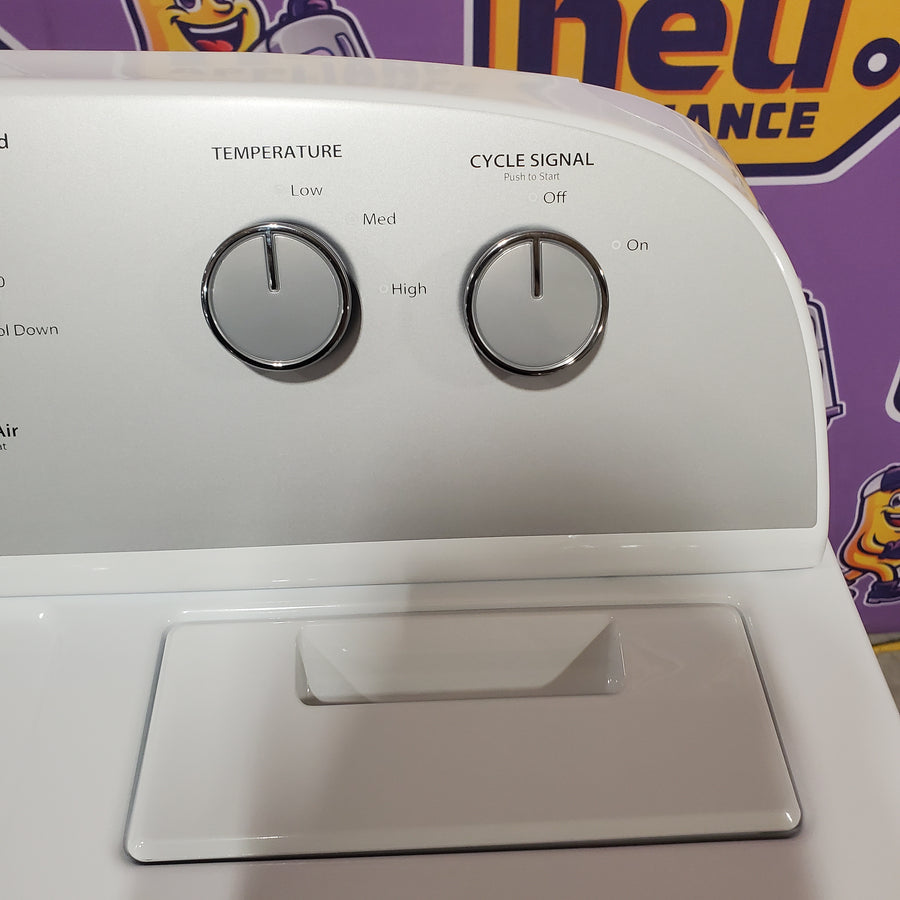 Whirlpool Top Load 3.5 Cu. Ft. Washer with Deep Water Wash Option WTW4816FW - Scratch & Dent (Minor) and Whirlpool Vented 7.0 Cu. Ft. Electric Dryer WED4815EW - Open Box