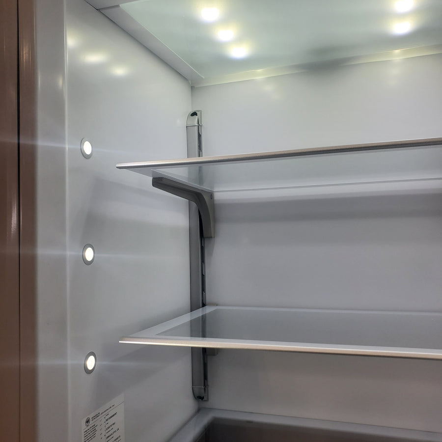 Bertazzoni 30 Inch Panel Ready Built-In Bottom Mount Refrigerator with 15.5 cu. ft. Capacity, Digital Touch-Controls, Lateral Airflow System, and Ice Maker REF30BMBIPRT - Scratch & Dent (Major)