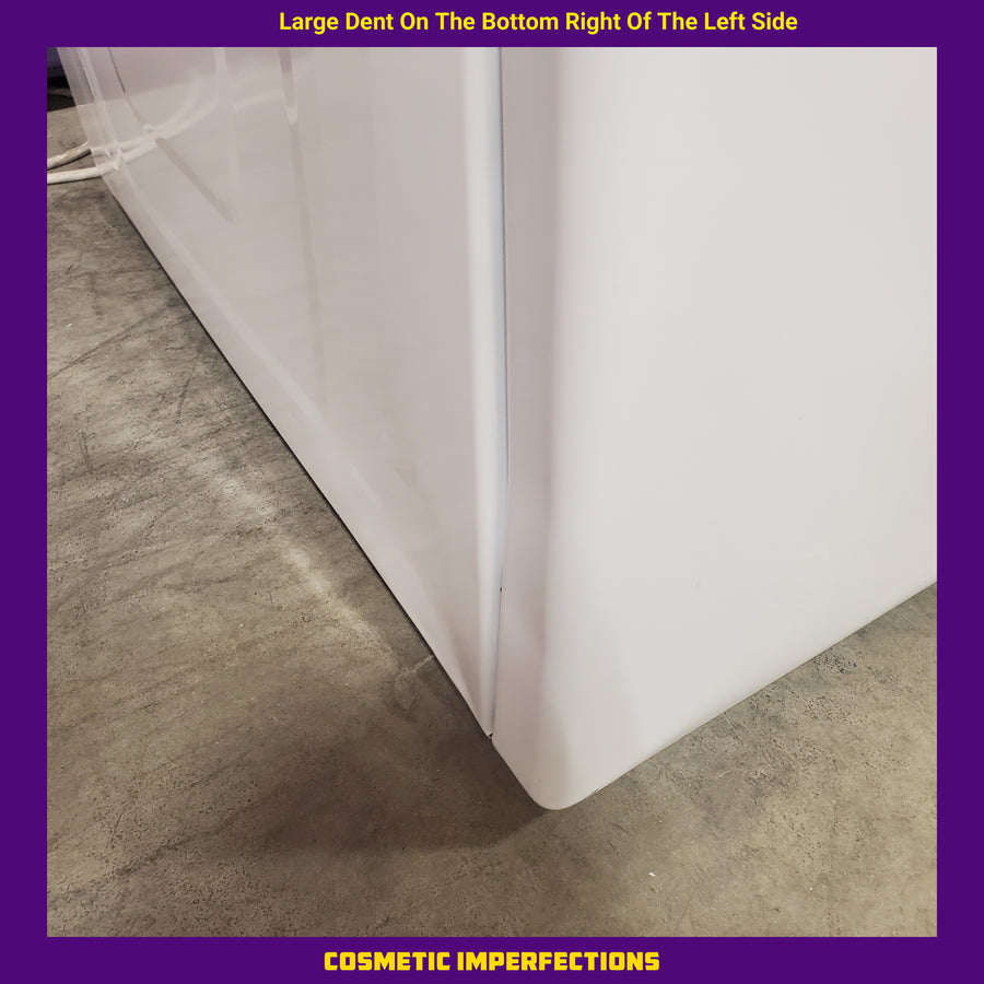 Maytag Top Load 3.8 cu. ft. Washer with Deep Fill and Quick Wash Cycle MVW4005SW - Open Box and Maytag Top Load Electric Wrinkle Prevent 7.0 cu. ft. Dryer with Auto Dry MED4005SW - Scratch & Dent (Moderate)