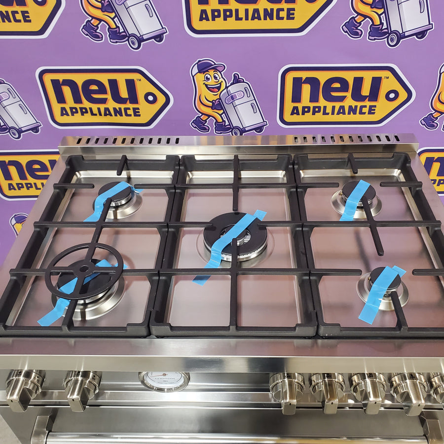 Bertazzoni Master Series 36 inch All Gas Range, 5 Burners MAS365GASXV - Scratch & Dent (Minor)
