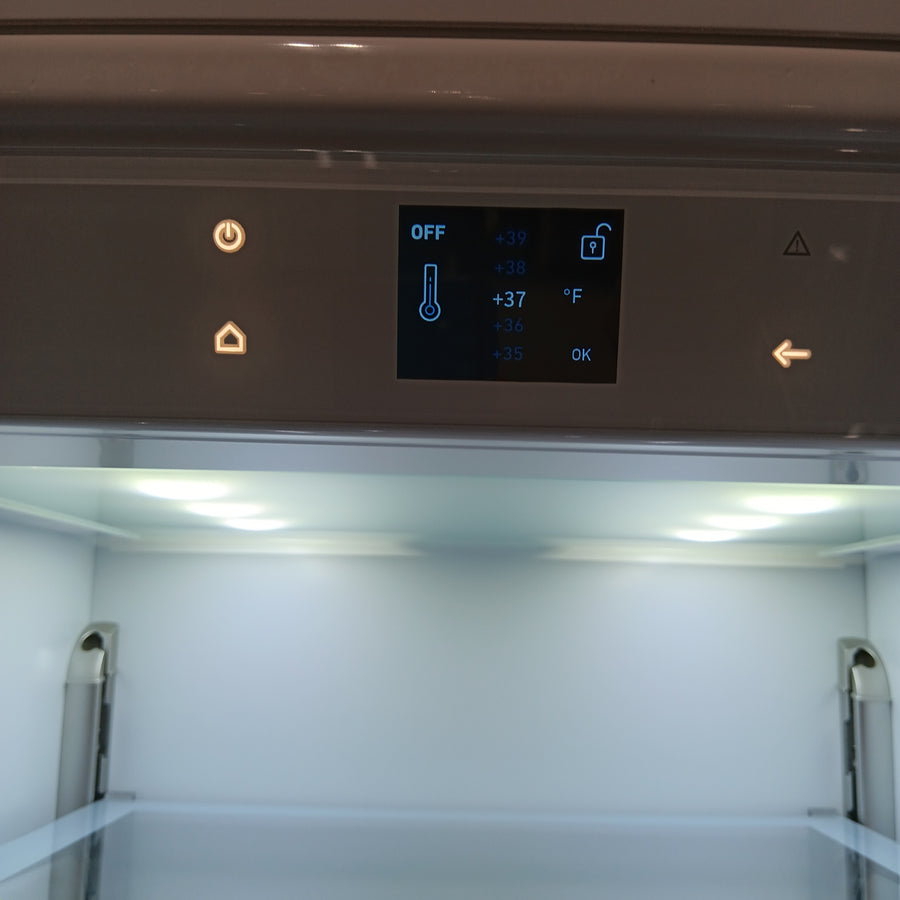 Bertazzoni 30 in. Wide 17.4 cu ft Built-in Refrigerator Column with interior TFT Touch & Scroll interface in Stainless Steel REF30RCPIXR - Open Box