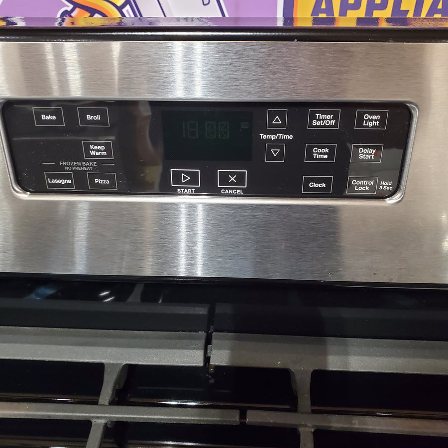 Whirlpool 5.1 Cu. Ft. Freestanding Gas Range with Edge to Edge Cooktop WFG505M0MS - Certified Refurbished