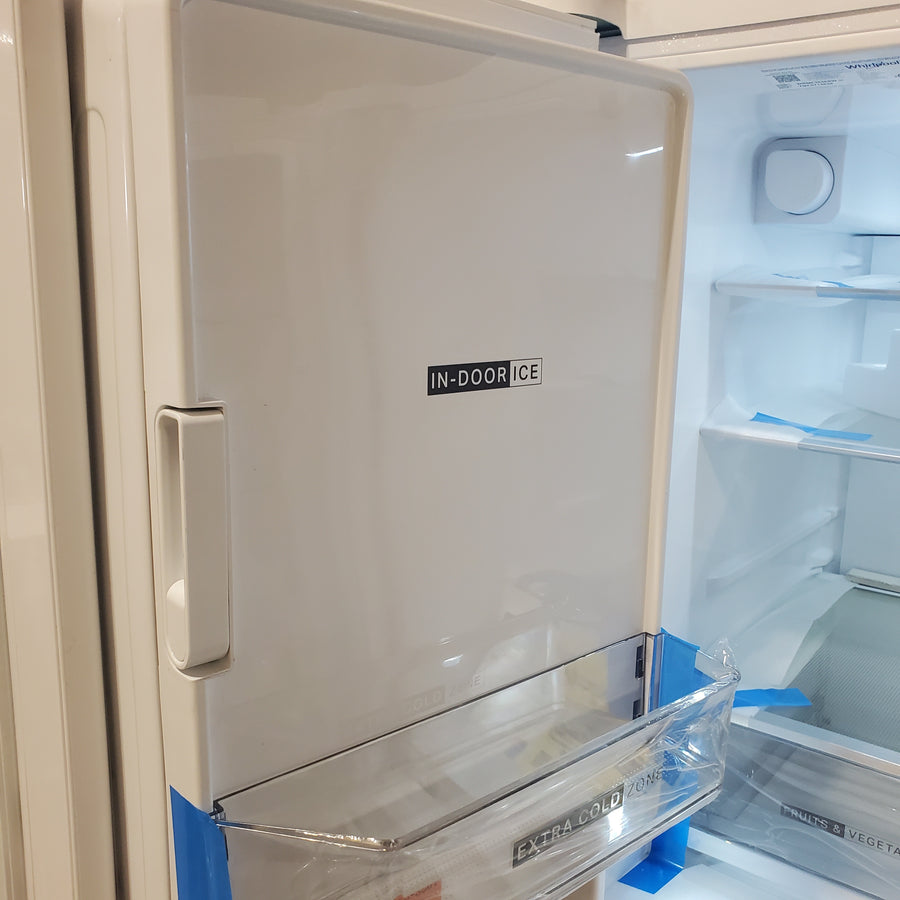 Whirlpool® 29 Cu. Ft. Family-Sized Capacity French Door Refrigerator with Flexible Temperature Drawer WRMF3636SW - Open Box