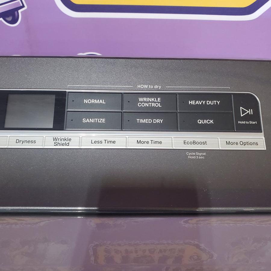 Whirlpool Top Load Electric 7.4 Cu. Ft. Dryer with Advanced Moisture Sensing and Wrinkle Shield Technology WED8127LC - Scratch and Dent (Minor)