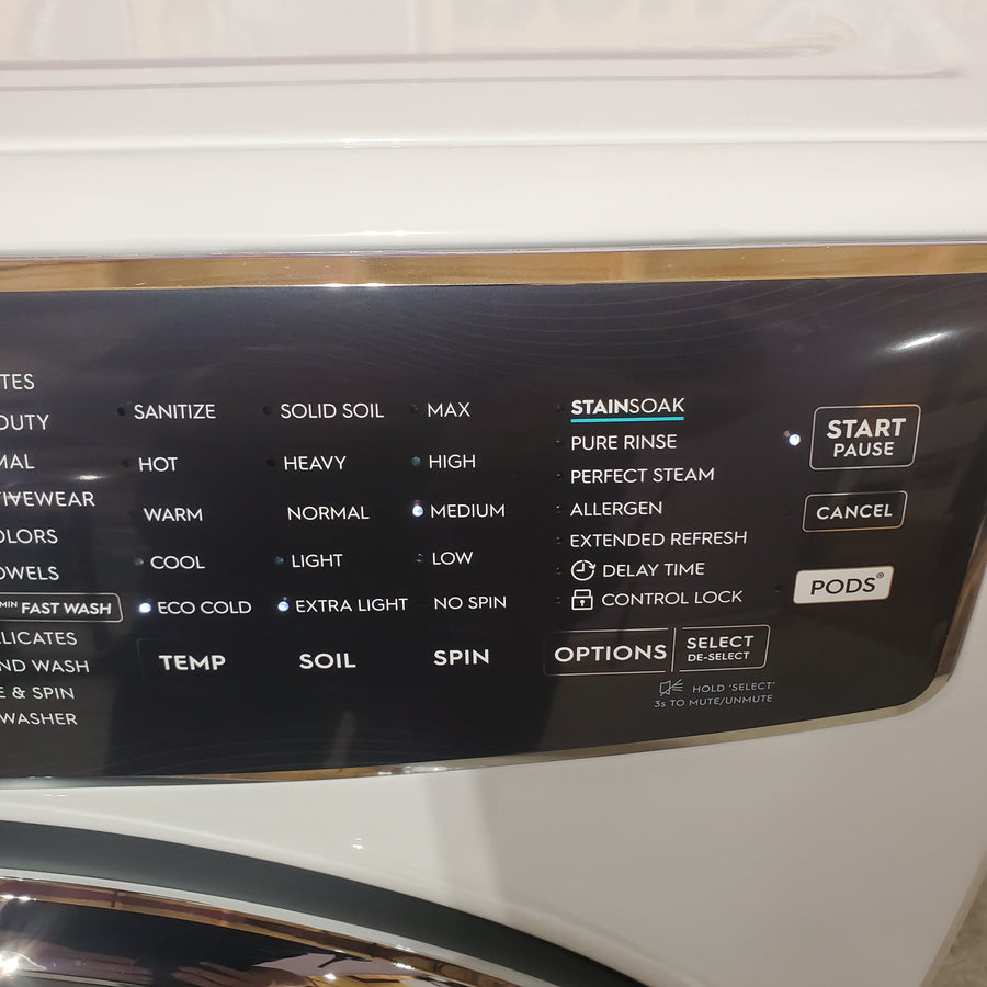 Electrolux 4.5 Cu.Ft. Stackable Front Load Washer with Steam and SmartBoost Wash System ELFW7637AW - Scratch & Dent (Minor)