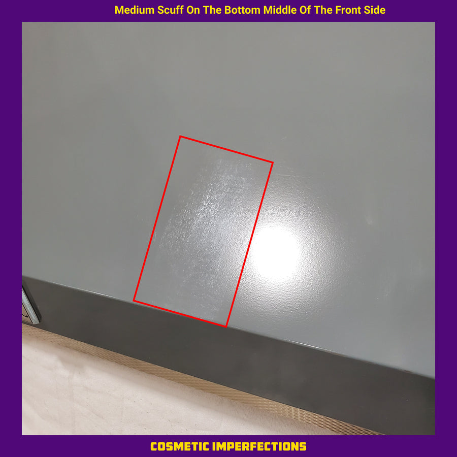 Hestan 48 Inch Wall Mount Chimney Style Hood with CircuFlow Ventilation System™, Variable Speed Blower, 3 LED Lighting, and 900 CFM Blower KVC48-GG - Scratch & Dent (Moderate)