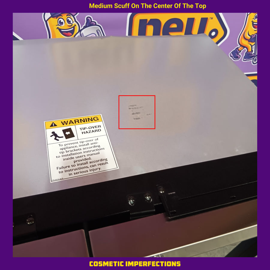 U-Line 36 Inch Built-in Beverage Center and Wine Storage with 31 Wine Bottle Capacity, 79 12 oz. Bottle Capacity, 123 12 oz. Can Capacity, LED Theater Lighting, Dual Zone Temperature, and Sabbath Mode U-3036BVWCS - Scratch & Dent (Moderate)