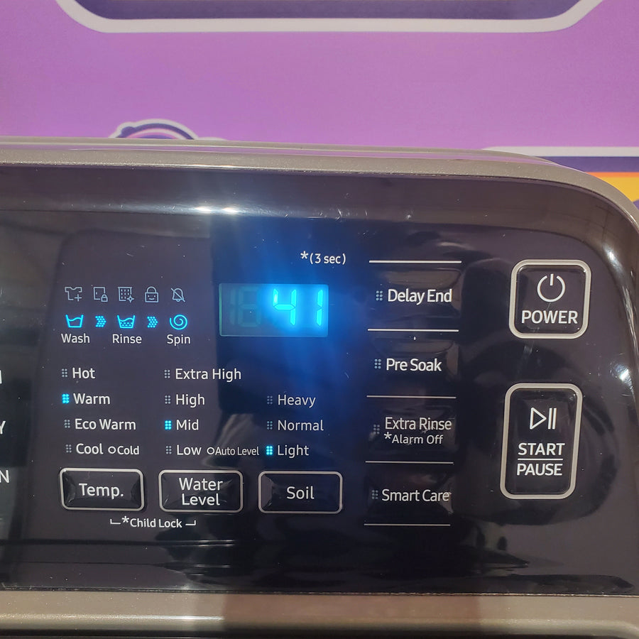 Samsung 4.5 cu. ft. Capacity Top Load Washer with Active WaterJet in Platinum WA45T3400AP - Certified Refurbished