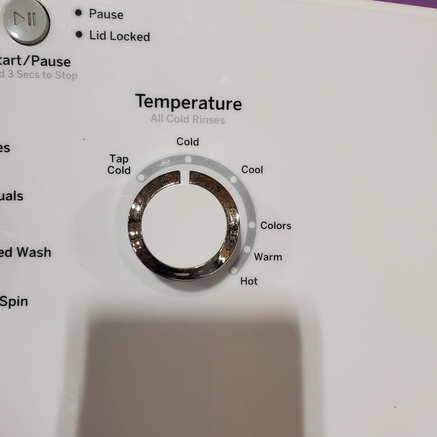 GE® 3.8 cu. ft. Capacity Washer with Stainless Steel Basket in White 05121110 - GTW330ASKWW - Certified Refurbished