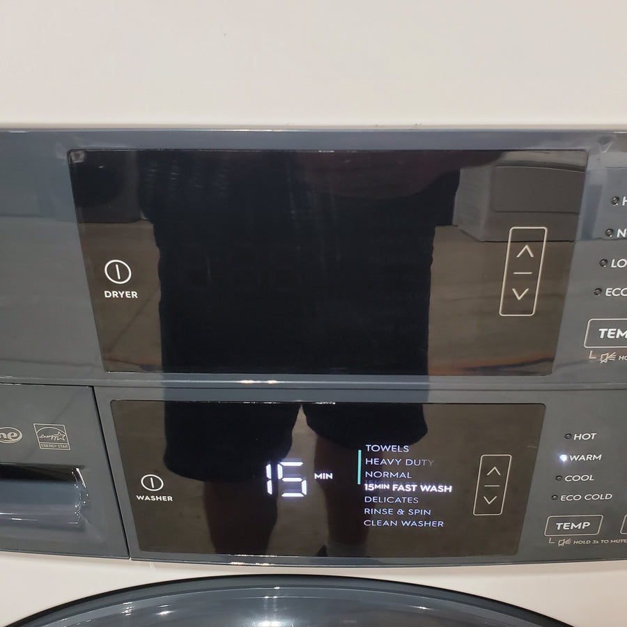 Electrolux 300 Series Laundry Tower Single Unit Washer & Electric Dryer with LuxCare® Wash System in White ELTE7300AW - Scratch & Dent (Moderate)